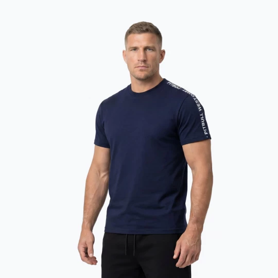 Obrázek produktu Pánské tričko na lezení Pitbull West Coast Tape dark navy Námořnická modř