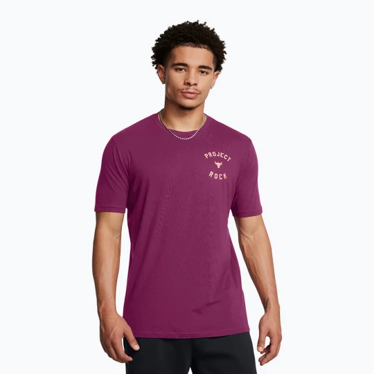 Obrázek produktu Pánské tričko na lezení Under Armour Project Rock 7 purple fialová