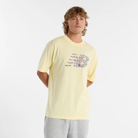 Obrázek produktu Pánské tričko New Balance MT51920PRC – žluté