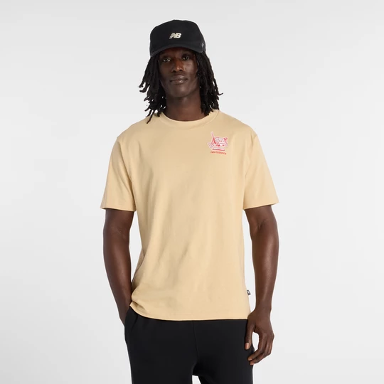 Obrázek produktu Pánské tričko New Balance MT61H51DABC – žluté