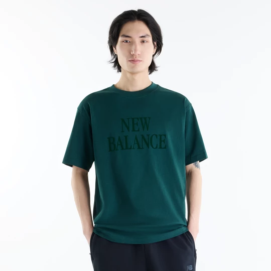 Obrázek produktu Pánské tričko New Balance MT62I3O5NOG – zelené