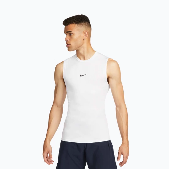 Obrázek produktu Pánské tričko Nike Pro Dri-Fit Tight Sleeveless Fitness white / black