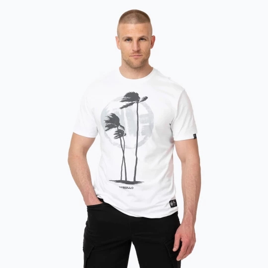 Obrázek produktu Pánské tričko Pitbull Palms white