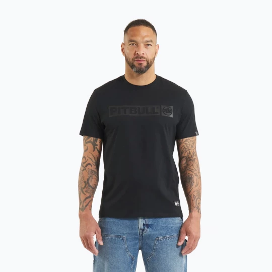 Obrázek produktu Pánské tričko Pitbull West Coast T-S All Black Hilltop black