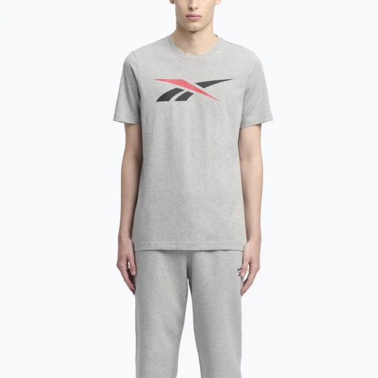 Obrázek produktu Pánské tričko Reebok Gs Vector Tee medium grey heather / vector red