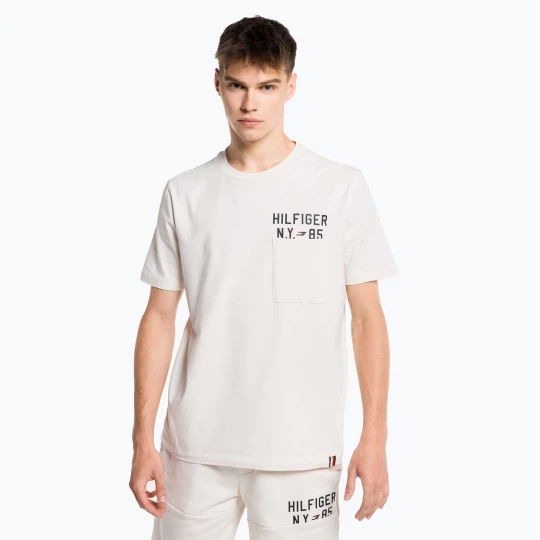 Obrázek produktu Pánské tričko Tommy Hilfiger Graphic Tee beige