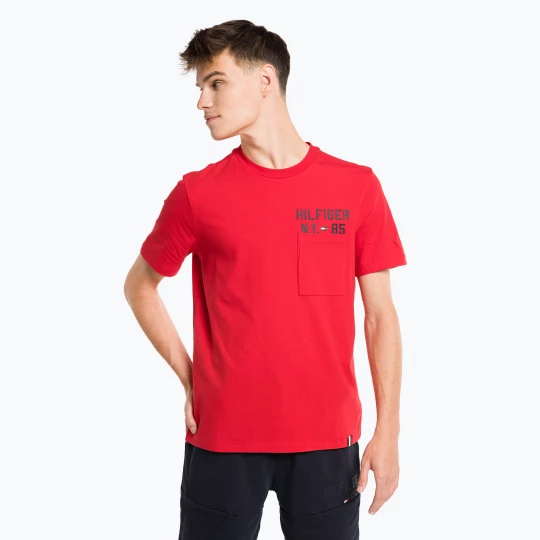 Obrázek produktu Pánské tričko Tommy Hilfiger Graphic Tee červená
