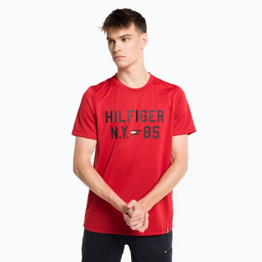 Obrázek produktu Pánské tričko Tommy Hilfiger Graphic Training červené