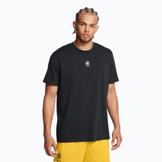 Obrázek produktu Pánské tričko Under Armour Curry Hvyweight Logo black / white