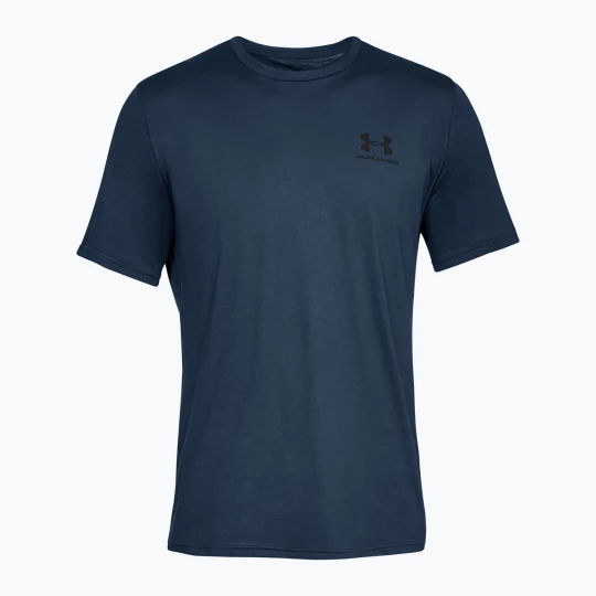 Obrázek produktu Pánské tričko Under Armour Sportstyle Left Chest academy / black Námořnická modř