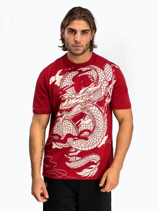 Obrázek produktu Pánské tričko Venum Dragon's Flight cherry red / cream white