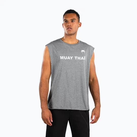 Obrázek produktu Pánské tričko Venum Muay Thai VT heather grey