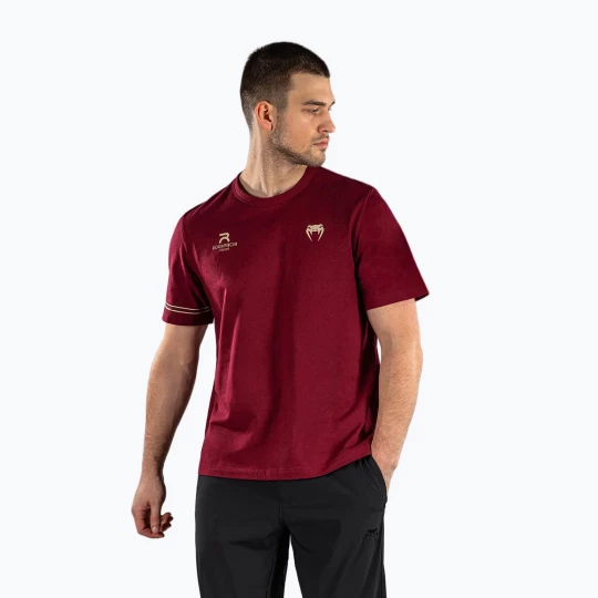 Obrázek produktu Pánské tričko Venum x Rajadamnern burgundy vínová