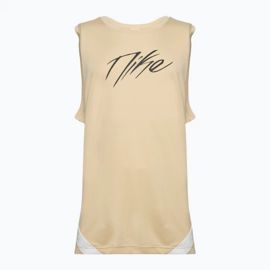 Obrázek produktu Pánský basketbalový dres Nike Icon Dri-Fit TT team gold / team gold / white / black Béžová
