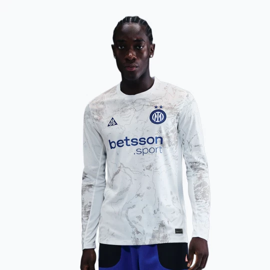 Obrázek produktu Pánský fotbalový dres Longsleeve Nike Inter Milan Stadium SE white / white / hyper blue