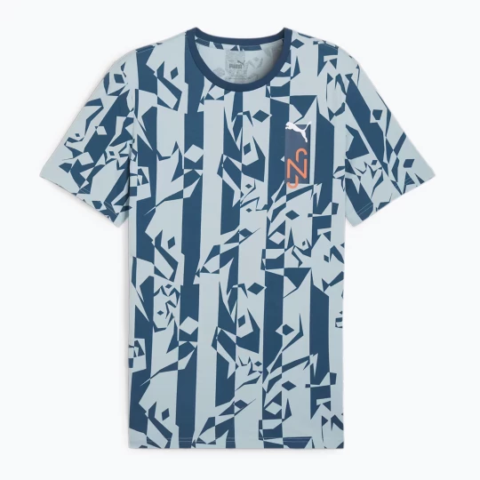 Obrázek produktu Pánský fotbalový dres PUMA Neymar Jr Creativity Logo ocean tropic / turquoise surf Modrá