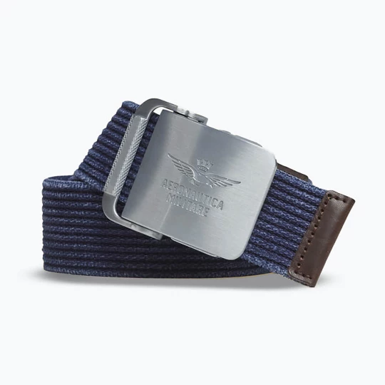 Obrázek produktu Pánský opasek Aeronautica Militare CI0319UCT04306 navy blue Námořnická modř