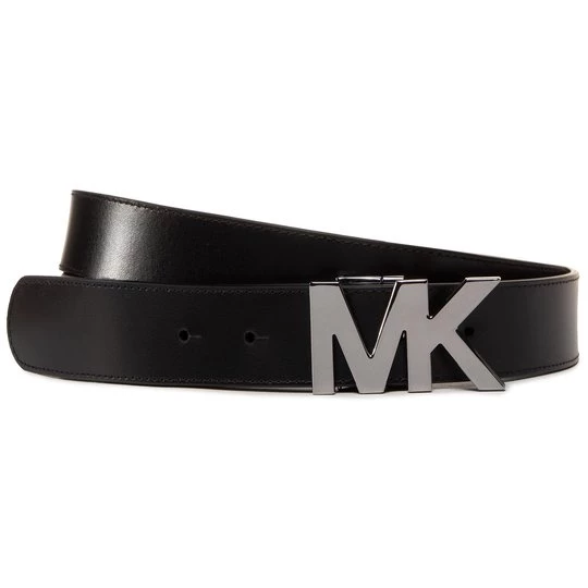 Obrázek produktu Pánský pásek MICHAEL Michael Kors 34Mm Ctfr Mk Buckle Belt 39H9LBLY1U Černá