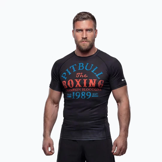 Obrázek produktu Pánský rashguard Pitbull Champion Bloodline Rashguard black