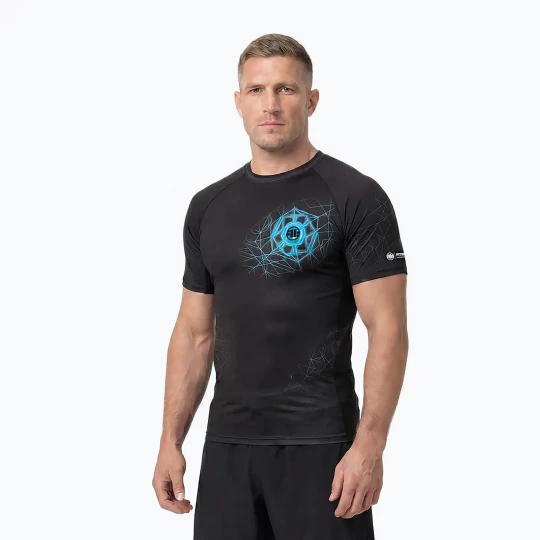 Obrázek produktu Pánský rashguard Pitbull Ray Rashguard sky blue Černá
