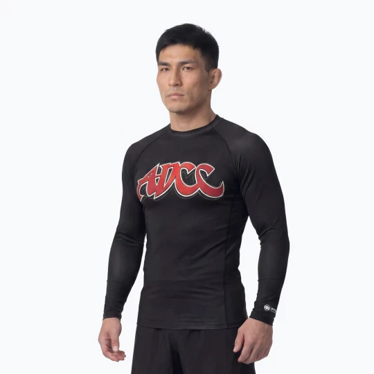 Obrázek produktu Pánský rashguard s dlouhým rukávem Pitbull ADCC Rashguard black