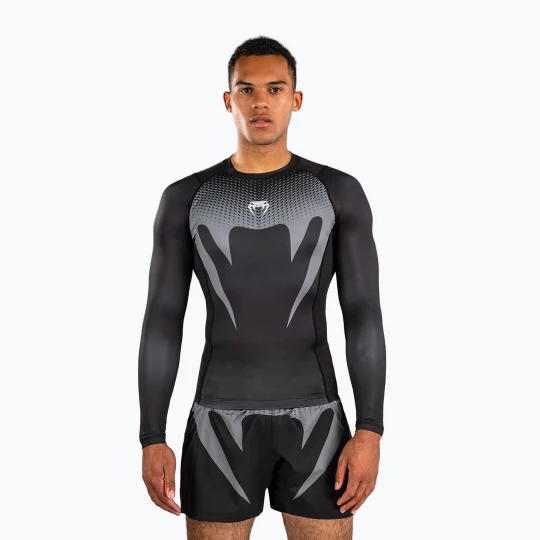 Obrázek produktu Pánský rashguard s dlouhým rukávem Venum No Gi Rashguards black / silver grey