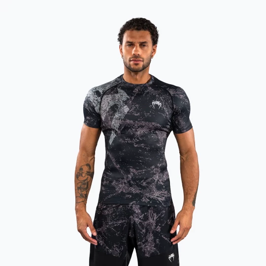 Obrázek produktu Pánský rashguard Venum Rage & Workout Rashguard SS black / grey