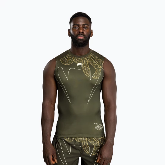 Obrázek produktu Pánský rashguard Venum Serpenti Rashguards Sleeveless khaki / bronze / ivory