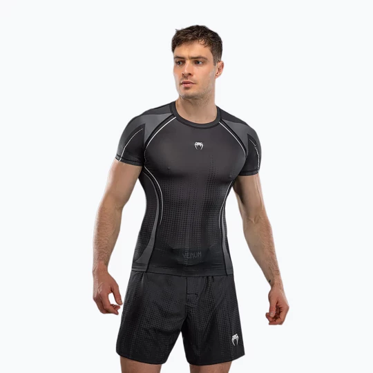 Obrázek produktu Pánský rashguard Venum Stealth Rashguard černá / bílá