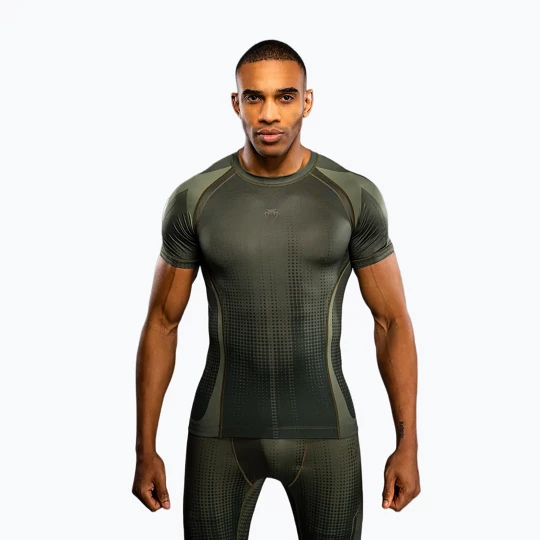 Obrázek produktu Pánský rashguard Venum Stealth Rashguard khaki / tmavě zelená