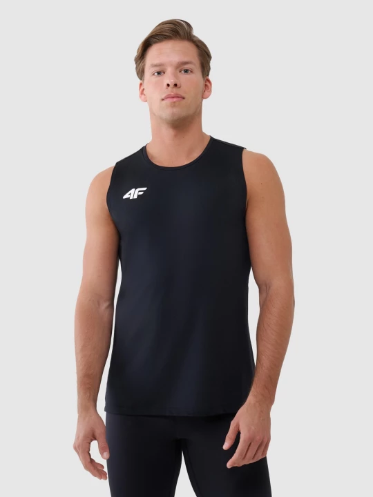 Obrázek produktu Pánský sportovní rychleschnoucí tank top - černý 4F