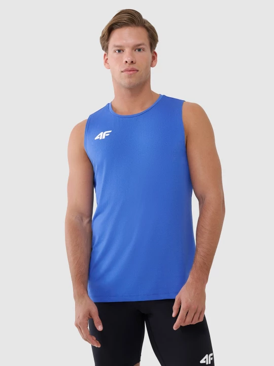 Obrázek produktu Pánský sportovní rychleschnoucí tank top - modrý 4F