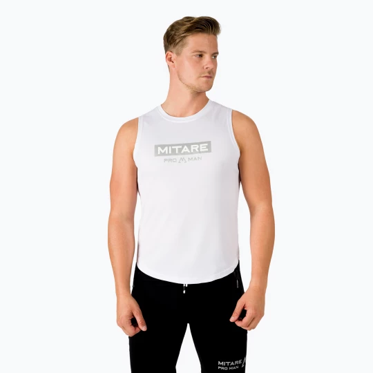 Obrázek produktu Pánský tréninkový tank top MITARE PRO bílý K092