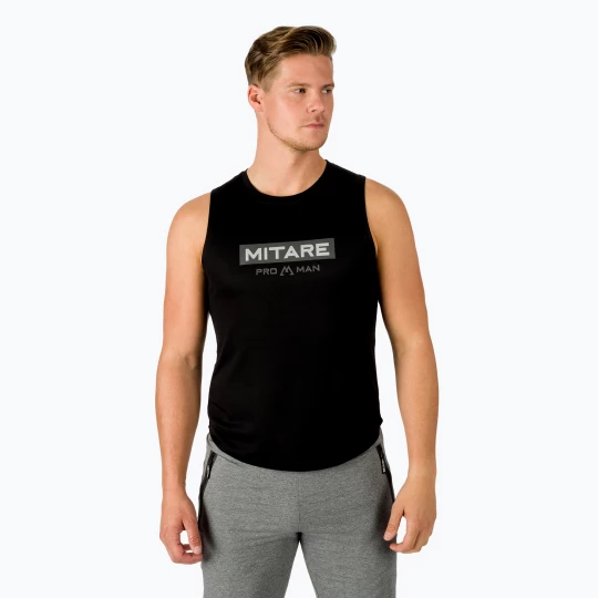 Obrázek produktu Pánský tréninkový tank top MITARE PRO černý K092