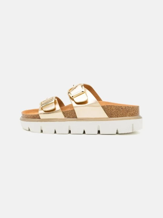 Obrázek produktu Pantofle Anna Field By Zalando zlatá barva