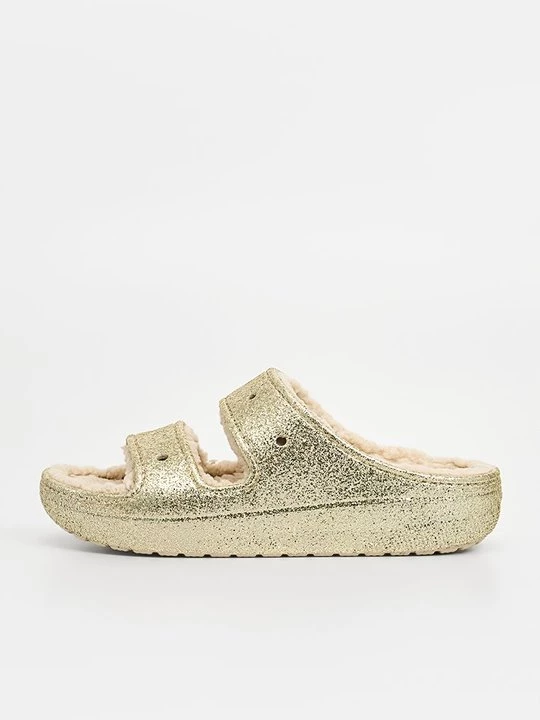 Obrázek produktu Pantofle Crocs stříbrná barva