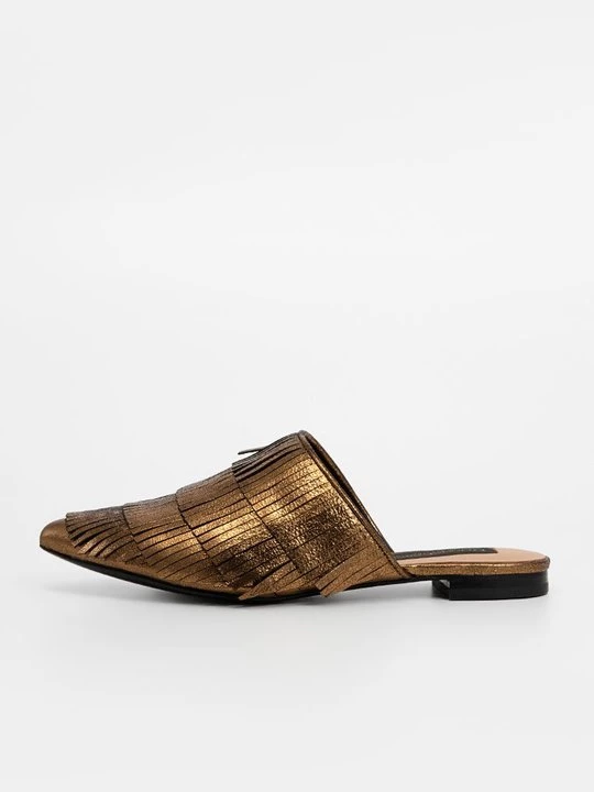 Obrázek produktu Pantofle DKNY zlatá barva