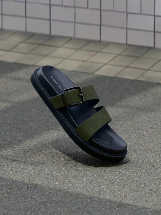 Obrázek produktu Pantofle Even&Odd By Zalando khaki
