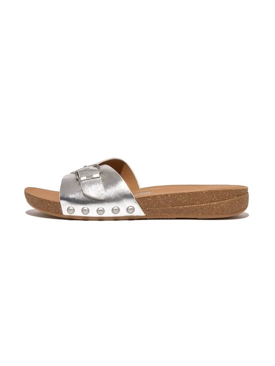 Obrázek produktu Pantofle FitFlop stříbrná barva