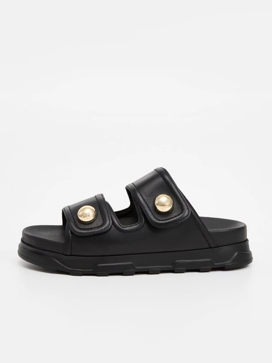 Obrázek produktu Pantofle Furla skvrnitě antracitová