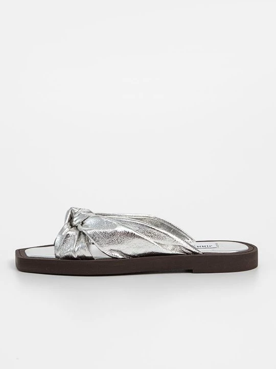 Obrázek produktu Pantofle Jimmy Choo stříbrná barva