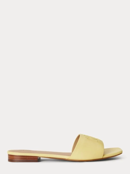 Obrázek produktu Pantofle Lauren Ralph Lauren světle žlutá