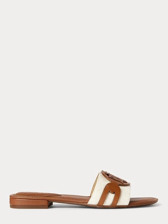 Obrázek produktu Pantofle Lauren Ralph Lauren světlehnědá