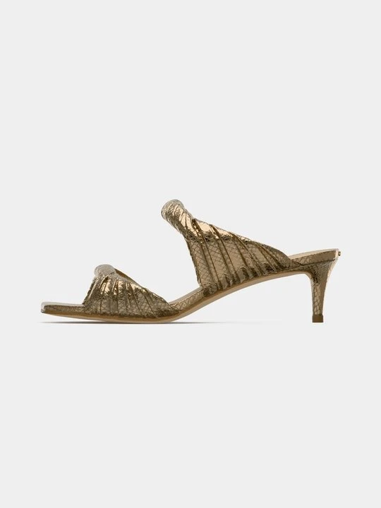 Obrázek produktu Pantofle Michael Kors zlatá barva