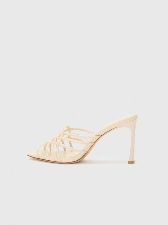 Obrázek produktu Pantofle na podpatku Alexandre Birman béžová