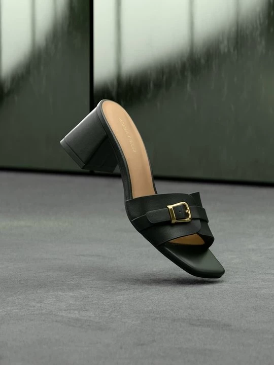 Obrázek produktu Pantofle na podpatku Anna Field By Zalando černá