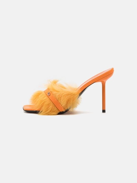 Obrázek produktu Pantofle na podpatku By FAR oranžová