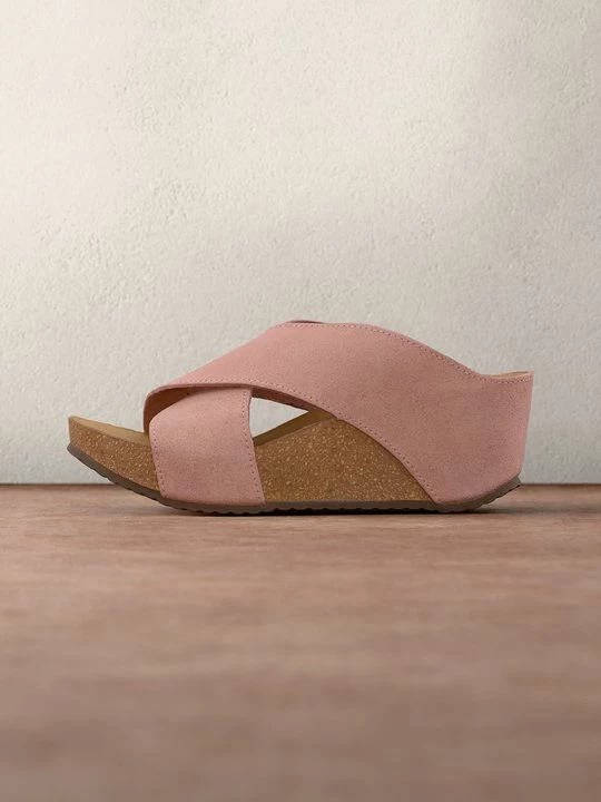 Obrázek produktu Pantofle na podpatku Copenhagen Shoes světle růžová