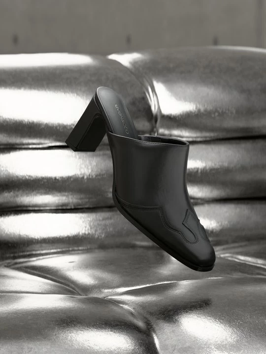 Obrázek produktu Pantofle na podpatku Even&Odd By Zalando černá