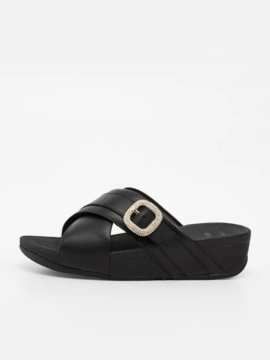 Obrázek produktu Pantofle na podpatku FitFlop černá
